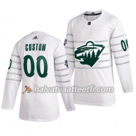 Miesten NHL Minnesota Wild Pelipaita Custom Valkoinen 2020 NHL All-Star Adidas Authentic